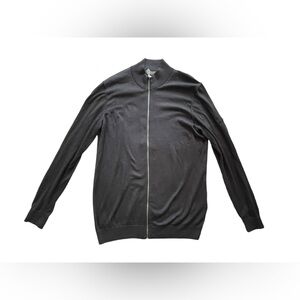 Silk & Cashmere Zip Up Jacket M